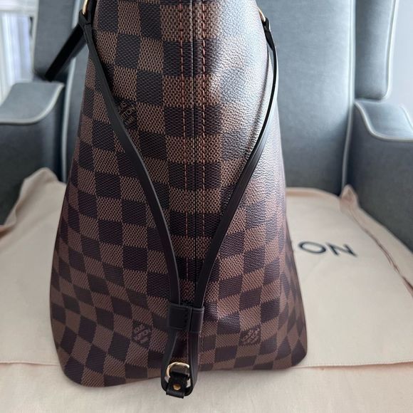 ❤️ sold ❤️ NEW Louis Vuitton Neverfull GM in Damier Ebene - Picture 11 of 14
